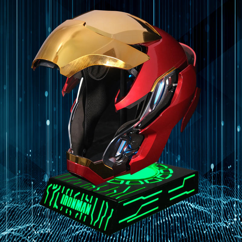 US Stock | Mechahead IronMan Mk50 MK5 Helmet | English version | Voice Control | 1: 1 Real Person Wearable