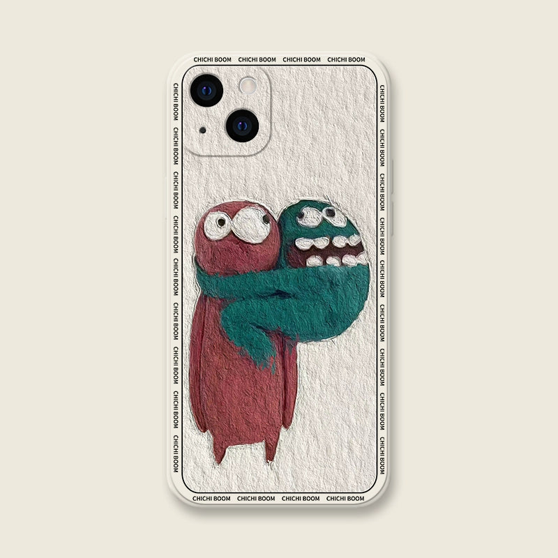 Oil painting doll | iphone17/16 phone case | shockproof