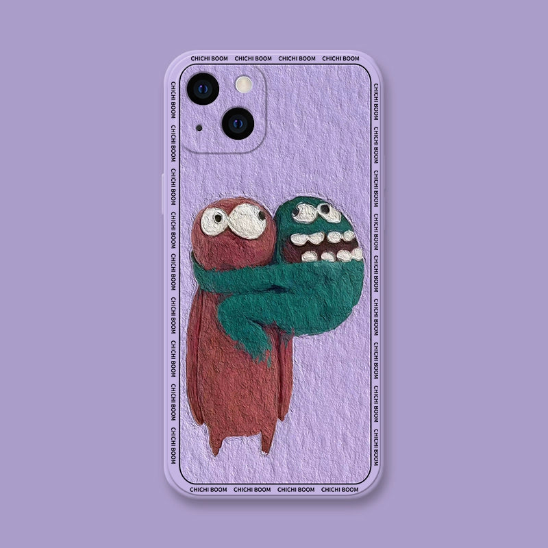 Oil painting doll | iphone17/16 phone case | shockproof
