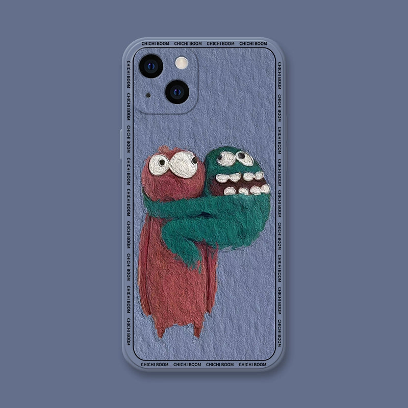 Oil painting doll | iphone17/16 phone case | shockproof