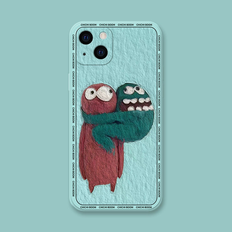 Oil painting doll | iphone17/16 phone case | shockproof