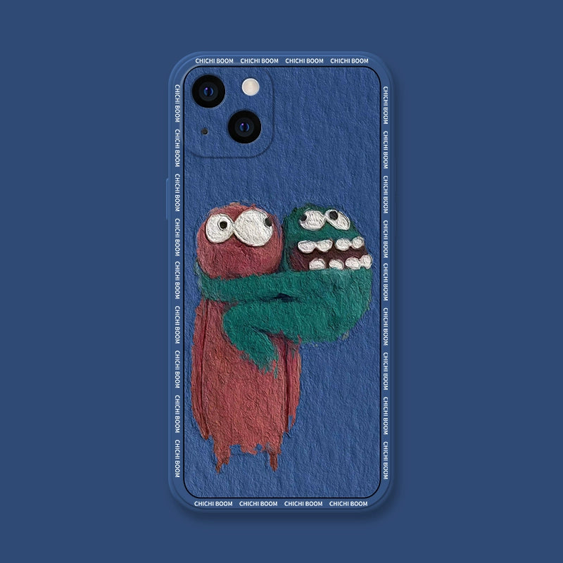 Oil painting doll | iphone17/16 phone case | shockproof