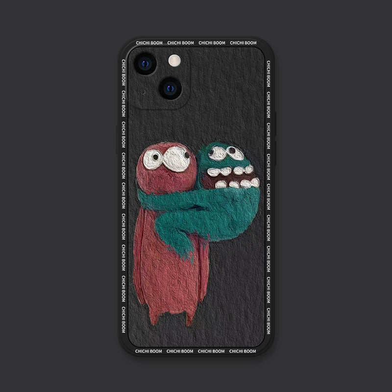 Oil painting doll | iphone17/16 phone case | shockproof