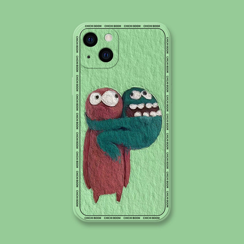 Oil painting doll | iphone17/16 phone case | shockproof