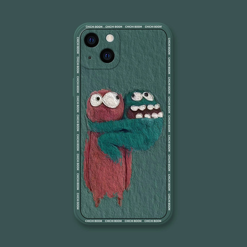 Oil painting doll | iphone17/16 phone case | shockproof