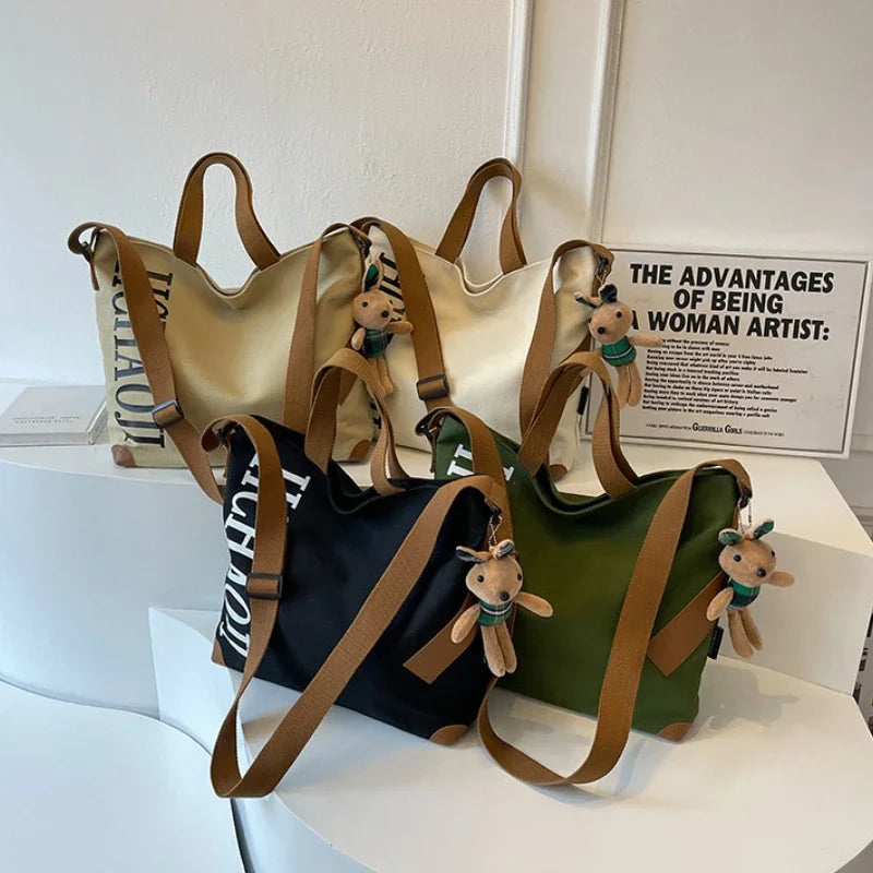 Tote Bag for Women Shoulder Diagonal Cross Bag Women Letter Canvas Bag Purse and Handbag Travel Bags Deisgner Bags Сумка Женская