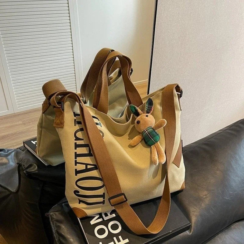 Tote Bag for Women Shoulder Diagonal Cross Bag Women Letter Canvas Bag Purse and Handbag Travel Bags Deisgner Bags Сумка Женская