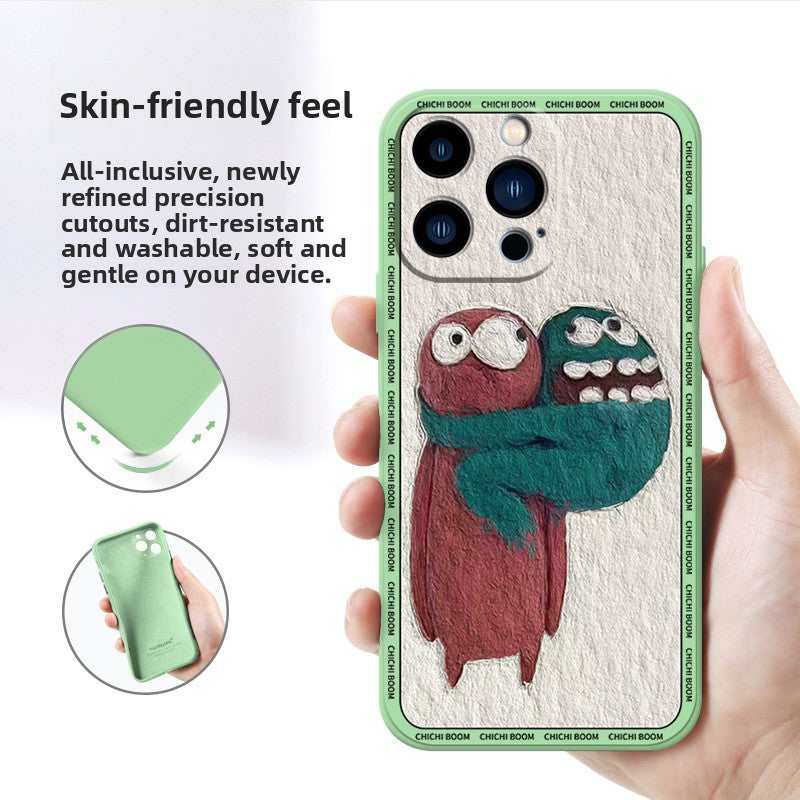 Oil painting doll | iphone17/16 phone case | shockproof
