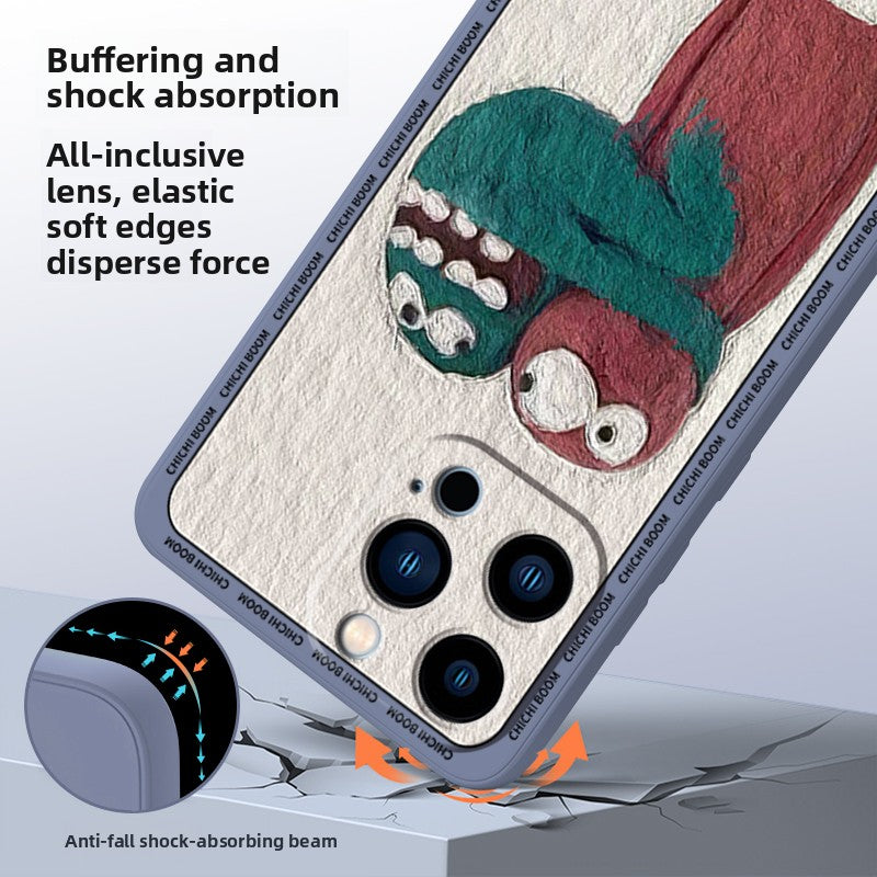Oil painting doll | iphone17/16 phone case | shockproof