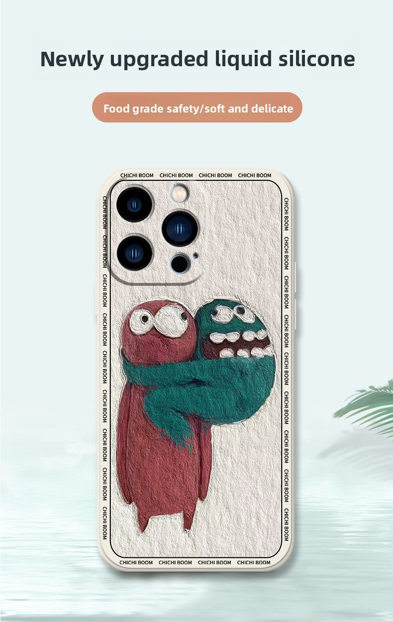 Oil painting doll | iphone17/16 phone case | shockproof