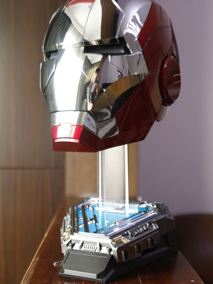 US | Autoking|hammer Mk5 ironman helmet |  Voice Control | 4/8 Multi-piece Opening | mk42 arm