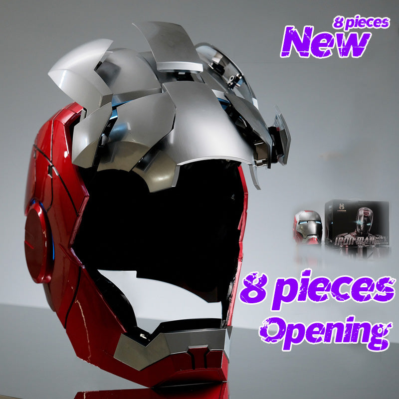 US | Autoking|hammer Mk5 ironman helmet |  Voice Control | 4/8 Multi-piece Opening | mk42 arm