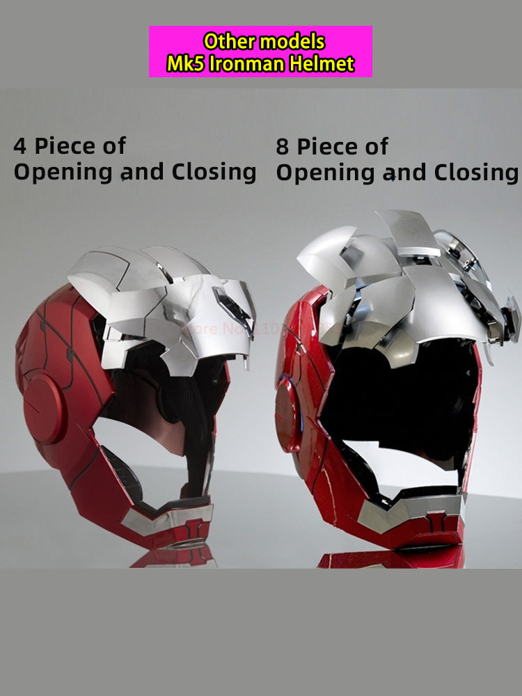 US Stock | Mechahead IronMan  Mk50 MK5 Helmet | English version | Voice Control | 1: 1 Real Person Wearable
