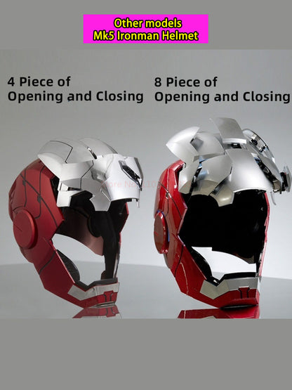 US Stock | Mechahead IronMan  Mk50 MK5 Helmet | English version | Voice Control | 1: 1 Real Person Wearable