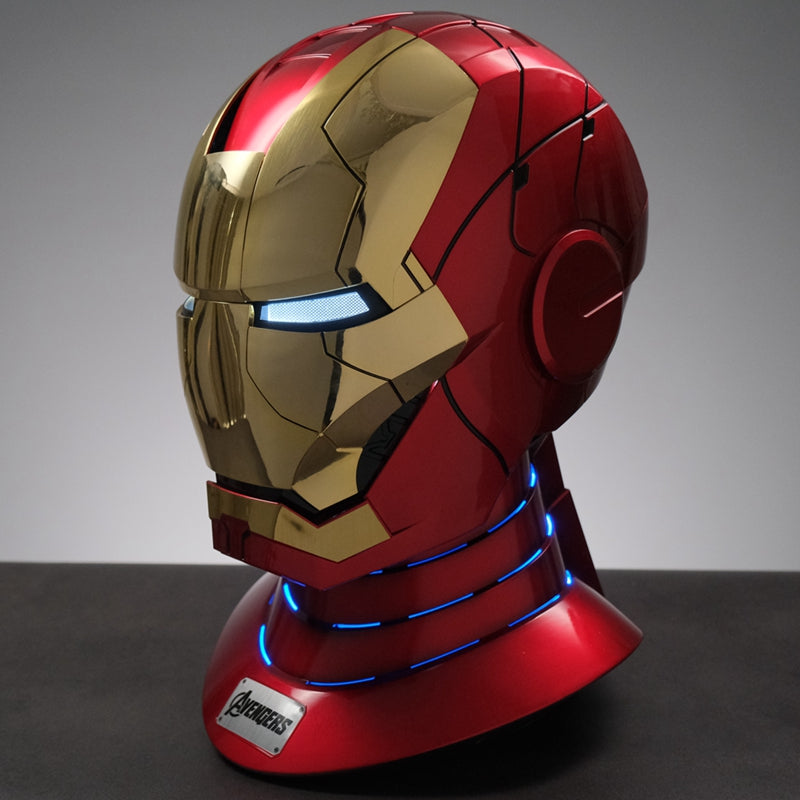US | Autoking Rose Gold Edition Mk5 ironman helmet |  Voice Control | 4/8 Multi-piece Opening