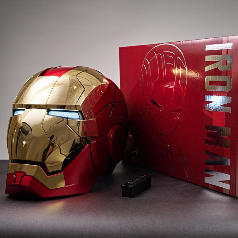 US | Autoking Rose Gold Edition Mk5 ironman helmet |  Voice Control | 4/8 Multi-piece Opening