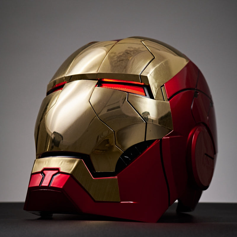 US | Autoking Rose Gold Edition Mk5 ironman helmet |  Voice Control | 4/8 Multi-piece Opening